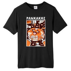 Pankakke Graphic Anime Funny Naughty Foodie Pun Pankakke Tall Fusion ChromaSoft Performance T-Shirt