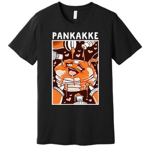 Pankakke Graphic Anime Funny Naughty Foodie Pun Pankakke Premium T-Shirt