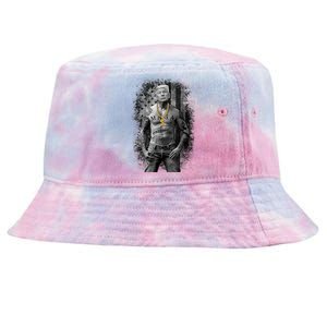 Patriotic Gangster Anti Liberal Pro Trump Republican Gifts Tie-Dyed Bucket Hat