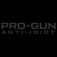 Pro Gun Anti Idiot Cropped Pullover Crew