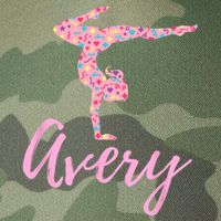 Personalized Gymnastics Avery Name Gymnast Legacy Tie Dye Trucker Hat