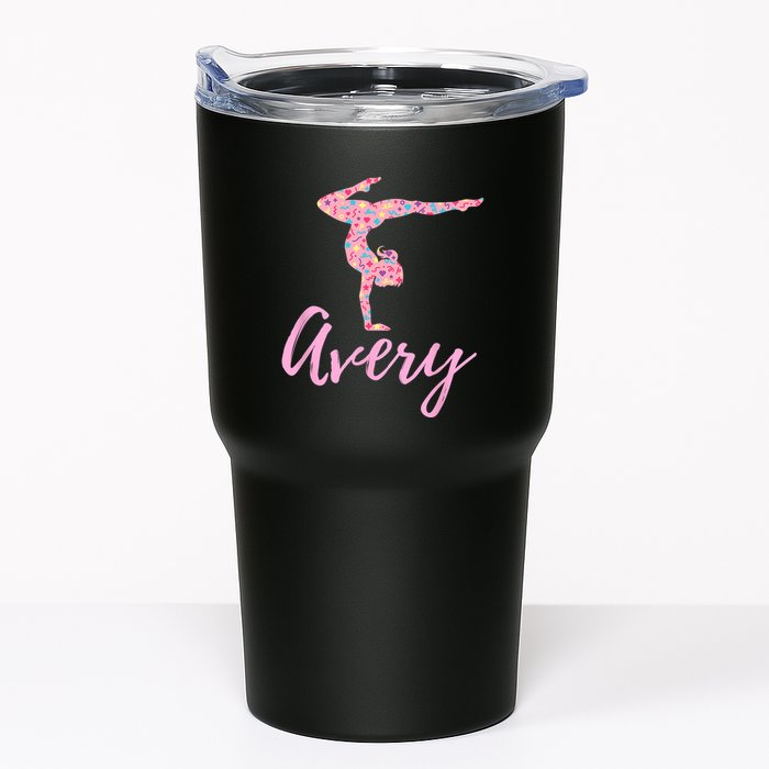 Personalized Gymnastics Avery Name Gymnast Tumbler