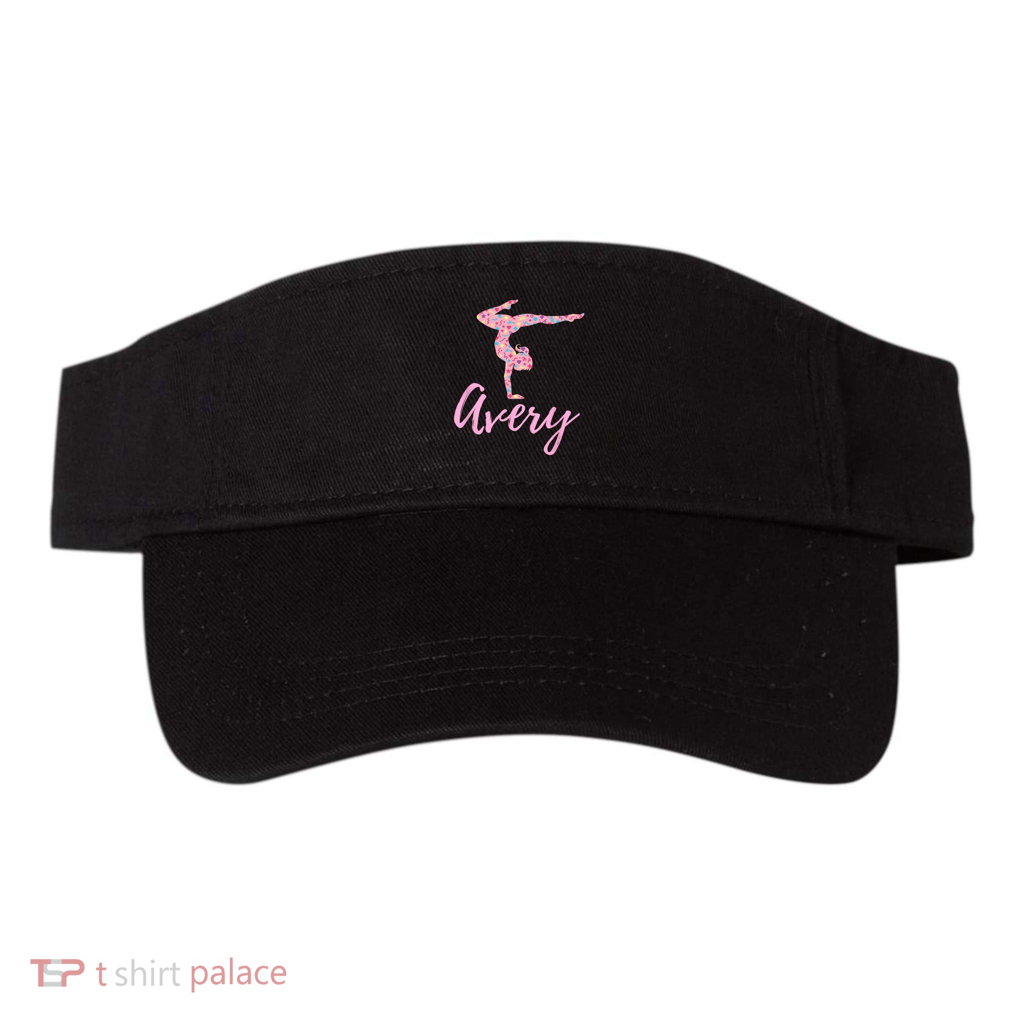 Personalized Gymnastics Avery Name Gymnast Visor
