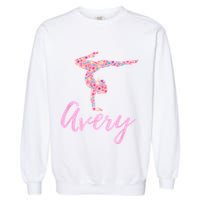 Personalized Gymnastics Avery Name Gymnast Garment-Dyed Sweatshirt