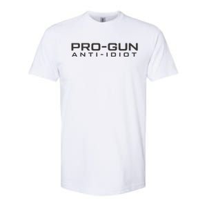 Pro Gun Anti Idiot Softstyle CVC T-Shirt