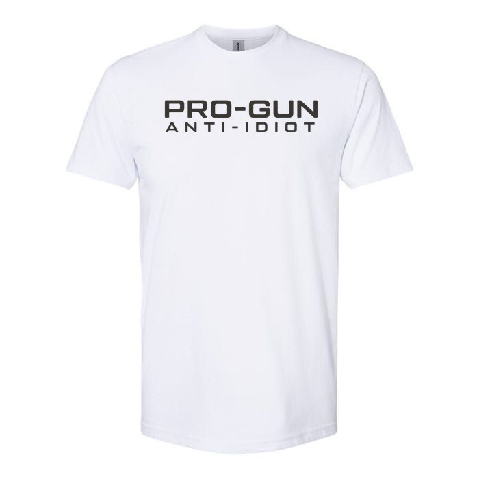 Pro Gun Anti Idiot Softstyle CVC T-Shirt