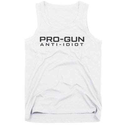 Pro Gun Anti Idiot Tank Top