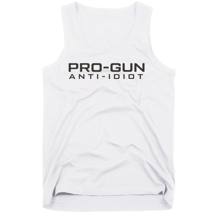 Pro Gun Anti Idiot Tank Top