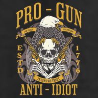 Pro Gun Anti Idiot Fathers Day Gun Lover Adult Drive Performance Visor