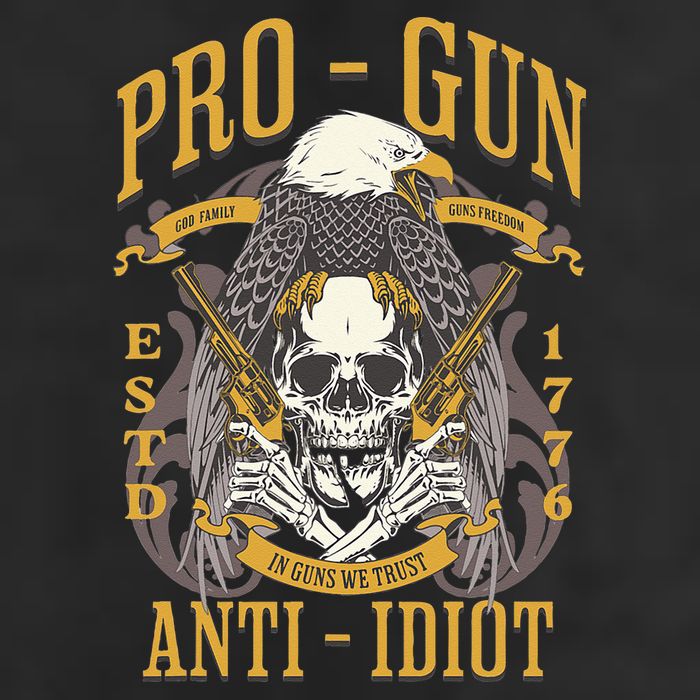 Pro Gun Anti Idiot Fathers Day Gun Lover Adult Drive Performance Visor