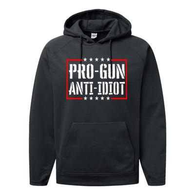 Pro Gun Anti Idiot Performance Fleece Hoodie