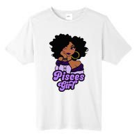 Pisces Girl Afro Girl Zodiac Signs Birthday Tall Fusion ChromaSoft Performance T-Shirt