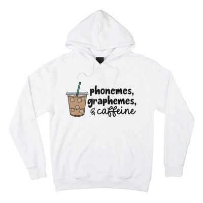 Phonemes Graphemes And Caffeine Hoodie