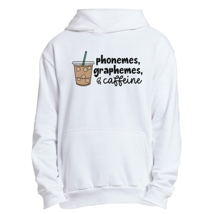 Phonemes Graphemes And Caffeine Urban Pullover Hoodie