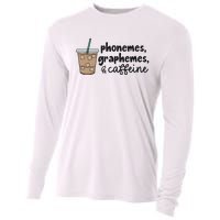 Phonemes Graphemes And Caffeine Cooling Performance Long Sleeve Crew