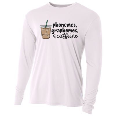 Phonemes Graphemes And Caffeine Cooling Performance Long Sleeve Crew