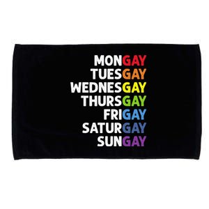 Pride Gay Agenda Mongay Pride Calendar Lgbt Calendar Week Gift Microfiber Hand Towel