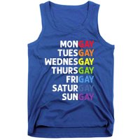 Pride Gay Agenda Mongay Pride Calendar Lgbt Calendar Week Gift Tank Top