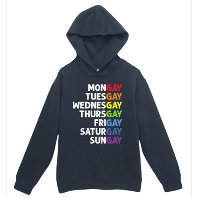 Pride Gay Agenda Mongay Pride Calendar Lgbt Calendar Week Gift Urban Pullover Hoodie