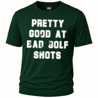 Pretty Good At Bad Golf Shots Cooling Performance Crew T-Shirt