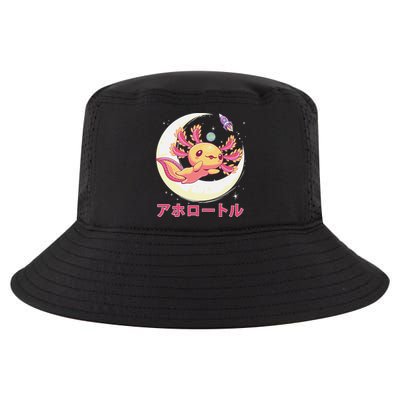 Pastel Goth Axolotl Kawaii Japanese Anime Aesthetic Nu Goth  Cool Comfort Performance Bucket Hat