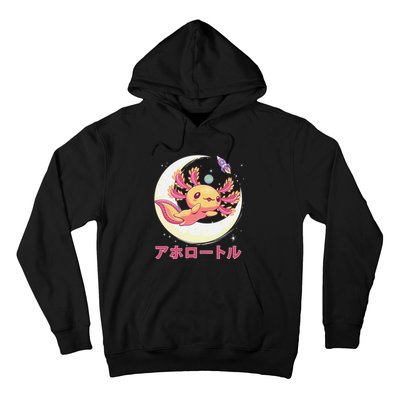 Pastel Goth Axolotl Kawaii Japanese Anime Aesthetic Nu Goth  Hoodie