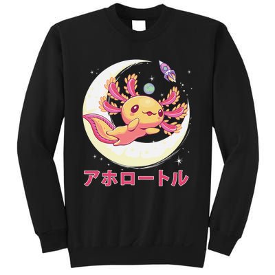 Pastel Goth Axolotl Kawaii Japanese Anime Aesthetic Nu Goth  Sweatshirt