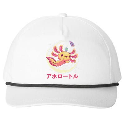 Pastel Goth Axolotl Kawaii Japanese Anime Aesthetic Nu Goth  Snapback Five-Panel Rope Hat