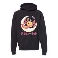 Pastel Goth Axolotl Kawaii Japanese Anime Aesthetic Nu Goth  Premium Hoodie