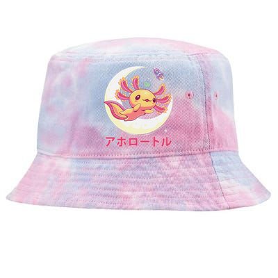 Pastel Goth Axolotl Kawaii Japanese Anime Aesthetic Nu Goth  Tie-Dyed Bucket Hat