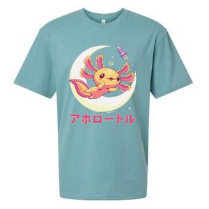 Pastel Goth Axolotl Kawaii Japanese Anime Aesthetic Nu Goth  Sueded Cloud Jersey T-Shirt