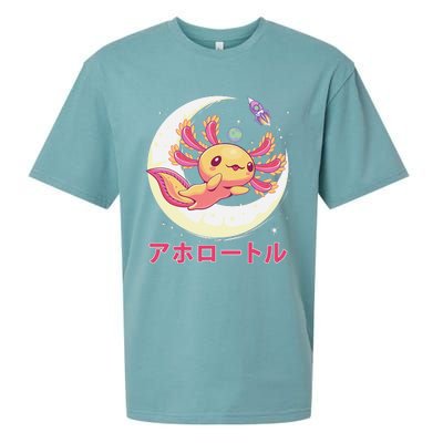 Pastel Goth Axolotl Kawaii Japanese Anime Aesthetic Nu Goth  Sueded Cloud Jersey T-Shirt