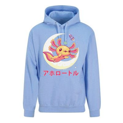 Pastel Goth Axolotl Kawaii Japanese Anime Aesthetic Nu Goth  Unisex Surf Hoodie