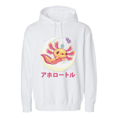 Pastel Goth Axolotl Kawaii Japanese Anime Aesthetic Nu Goth  Garment-Dyed Fleece Hoodie