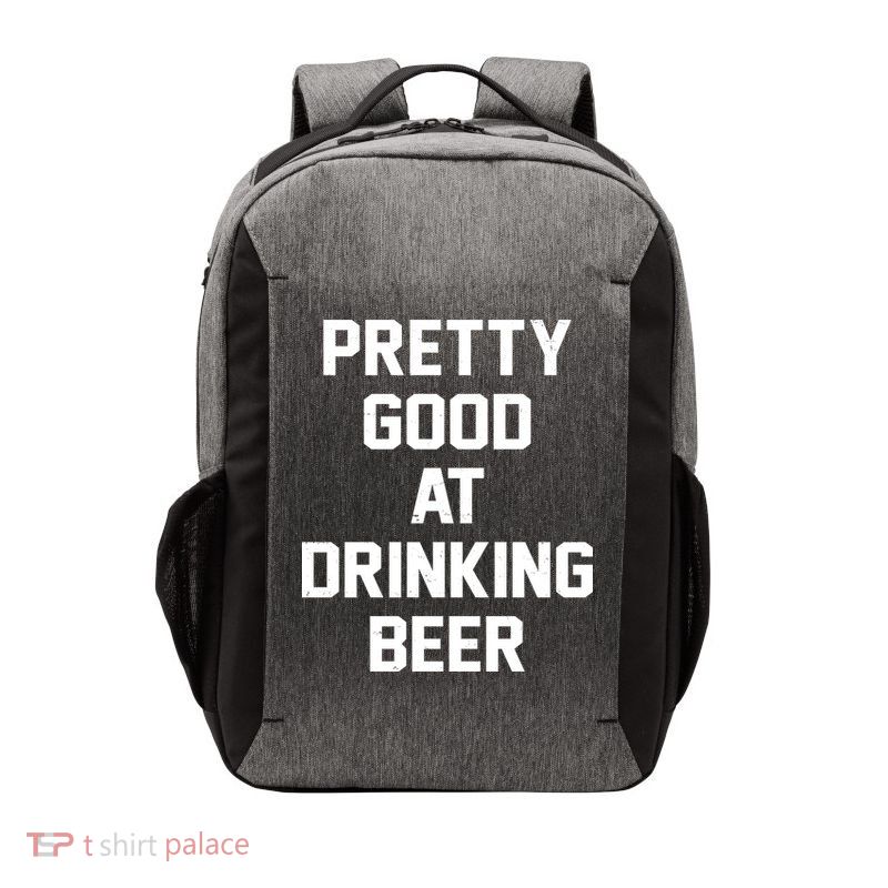 Pretty Good At Drinking Beer Festive Party Vector Backpack