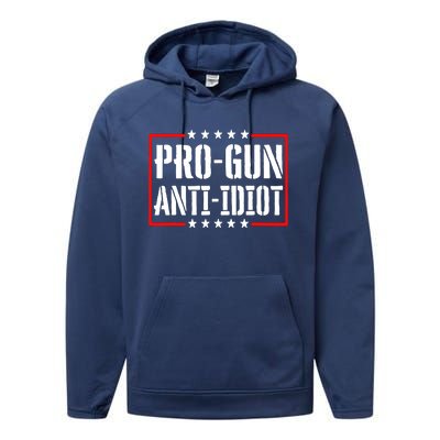 Pro Gun Anti Idiot Performance Fleece Hoodie