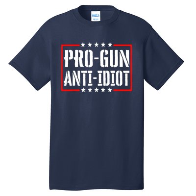 Pro Gun Anti Idiot Tall T-Shirt