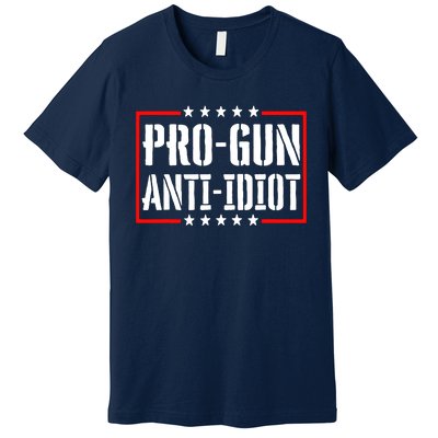 Pro Gun Anti Idiot Premium T-Shirt