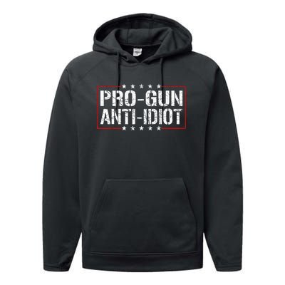 Pro Gun Anti Idiot Performance Fleece Hoodie