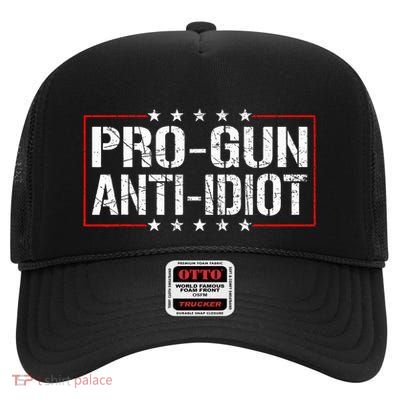 Pro Gun Anti Idiot High Crown Mesh Back Trucker Hat