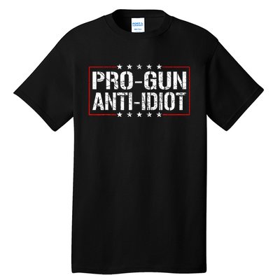 Pro Gun Anti Idiot Tall T-Shirt