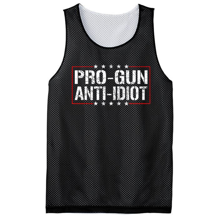 Pro Gun Anti Idiot Mesh Reversible Basketball Jersey Tank