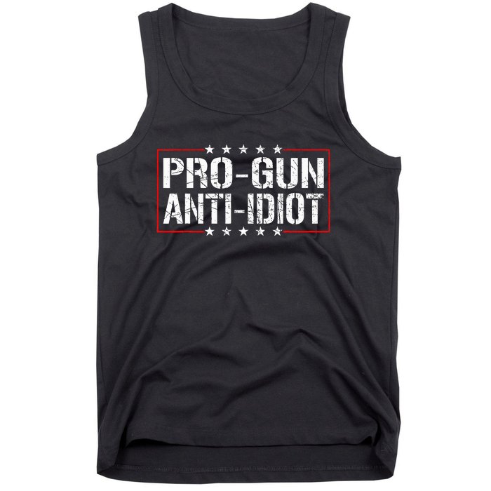 Pro Gun Anti Idiot Tank Top