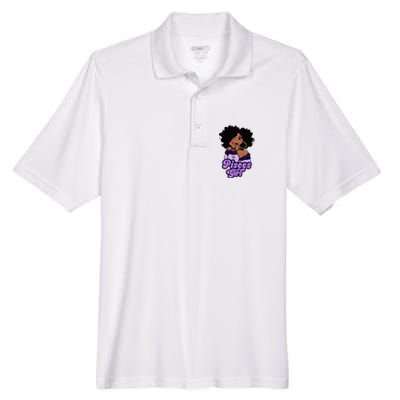 Pisces Girl Afro Girl Zodiac Signs Birthday Men's Origin Performance Pique Polo