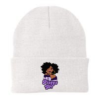 Pisces Girl Afro Girl Zodiac Signs Birthday Knit Cap Winter Beanie