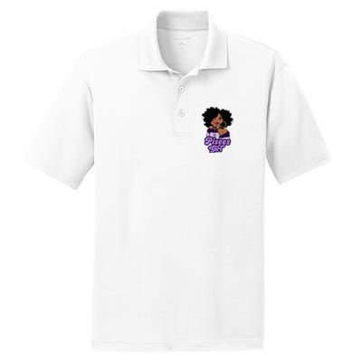 Pisces Girl Afro Girl Zodiac Signs Birthday PosiCharge RacerMesh Polo