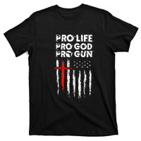 Pro Gun American Flag Patriotic Christian T-Shirt