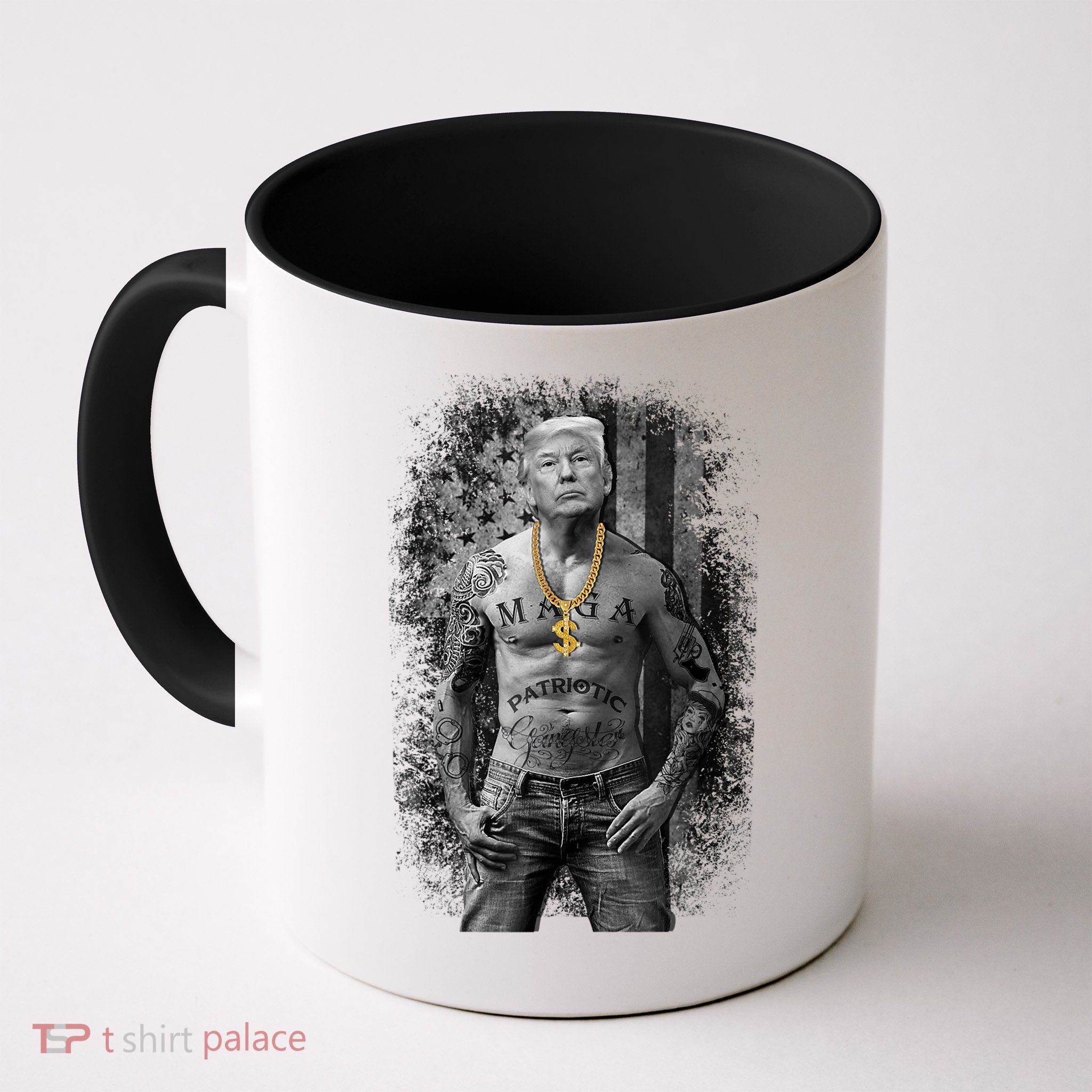 Patriotic Gangster Anti Liberal Pro Trump Republican Gifts Mug