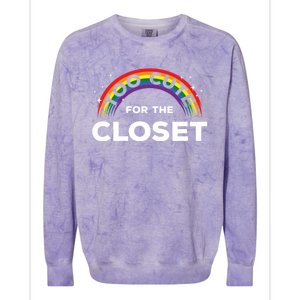 Pro Gay Agenda Rainbow Pride Flag Parade Lgbtq Couple Print Gift Colorblast Crewneck Sweatshirt