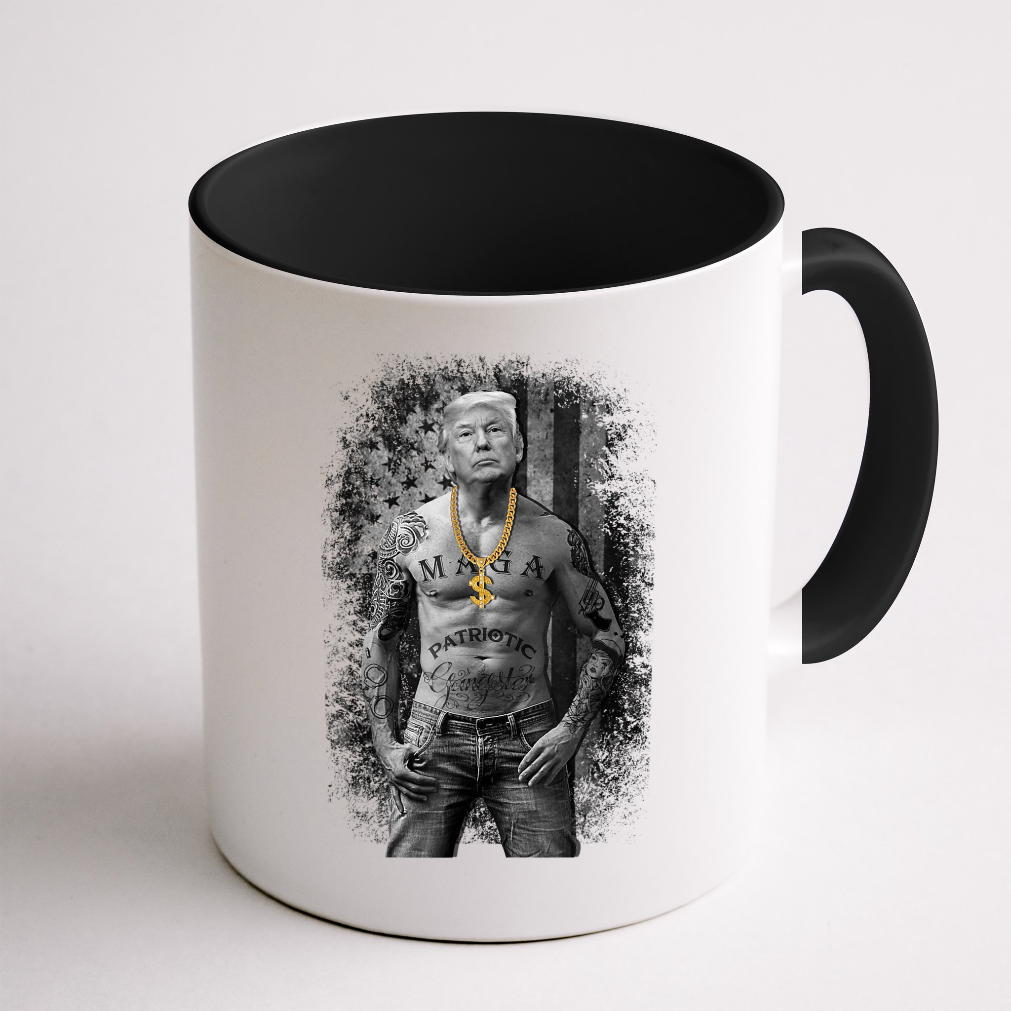 Patriotic Gangster Anti Liberal Pro Trump Republican Gifts Mug